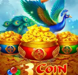3 Coin Golden Peacock