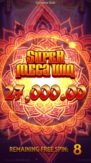 Ganesha Gold: combinação vencedora com símbolo Wild