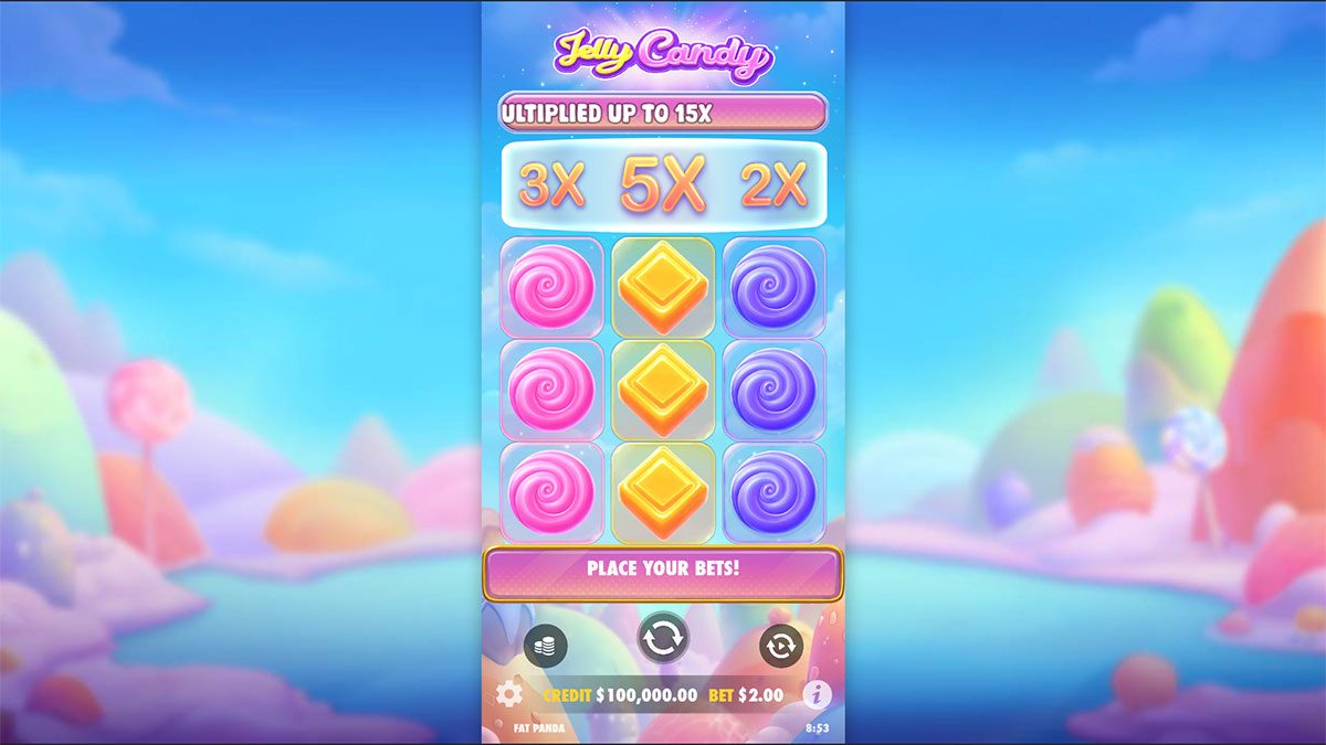 Jelly Candy Captura de tela do jogo 1