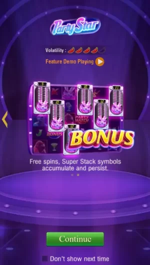 Party Star Captura de tela do jogo 4