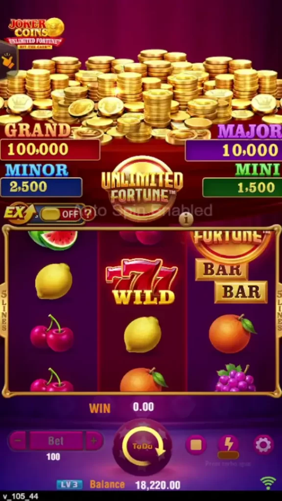 Joker Coins Unlimited Fortune - TaDa Gaming