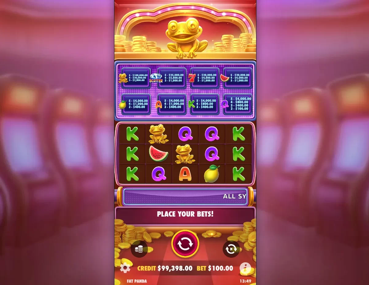 Wealthy Frog Captura de tela do jogo 1